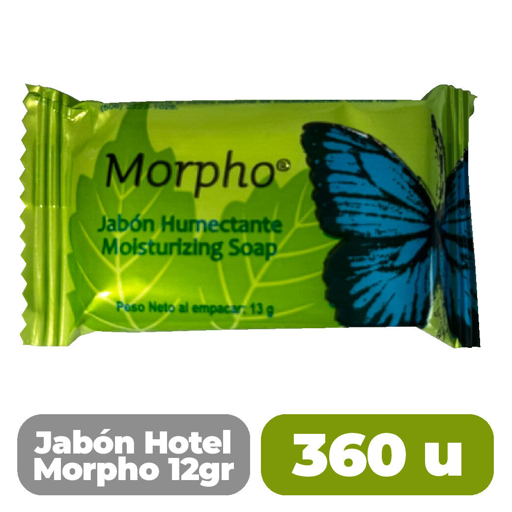 Jabón Morpho 360 unidades de 12 g c/u
