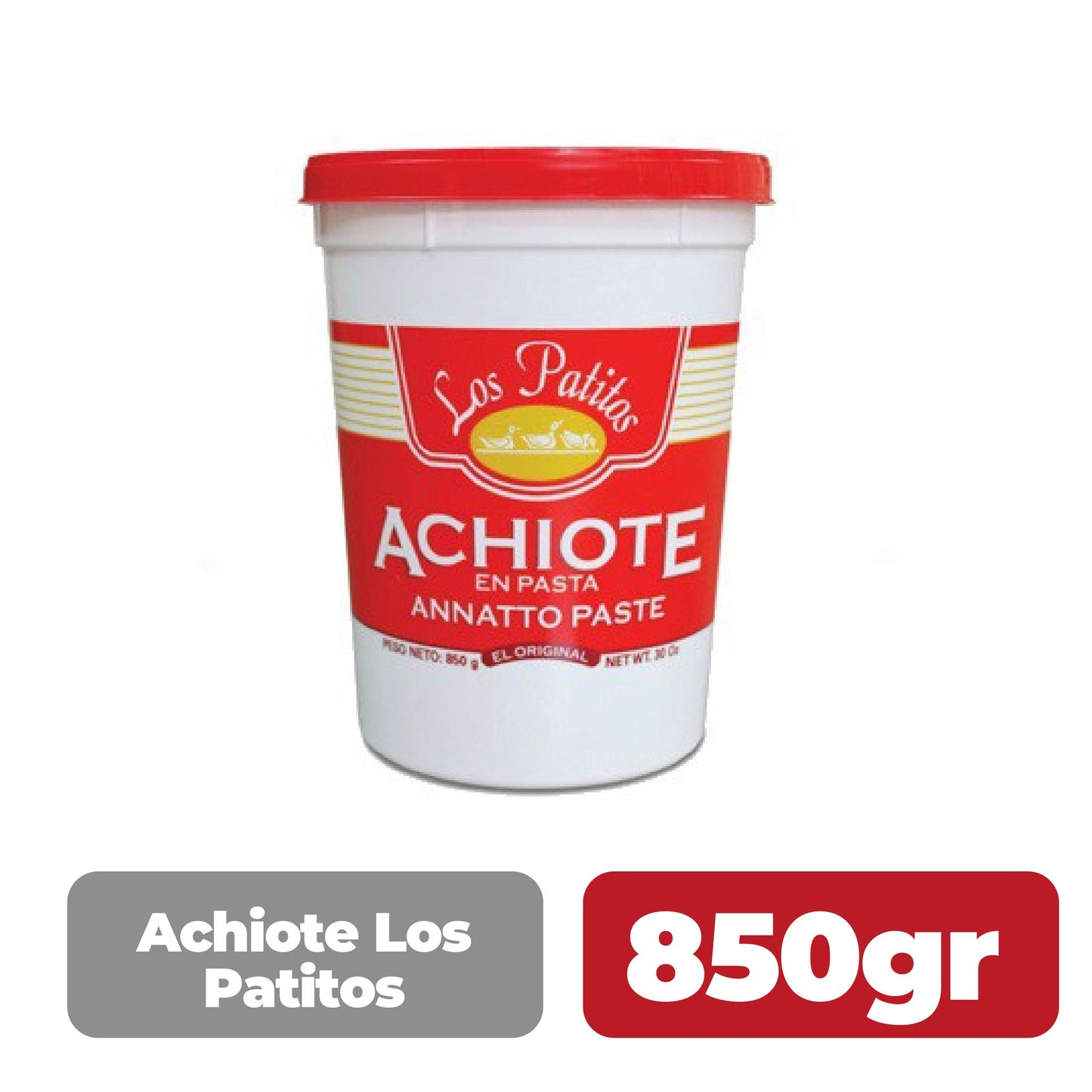 Achiote los Patitos 850 gramos