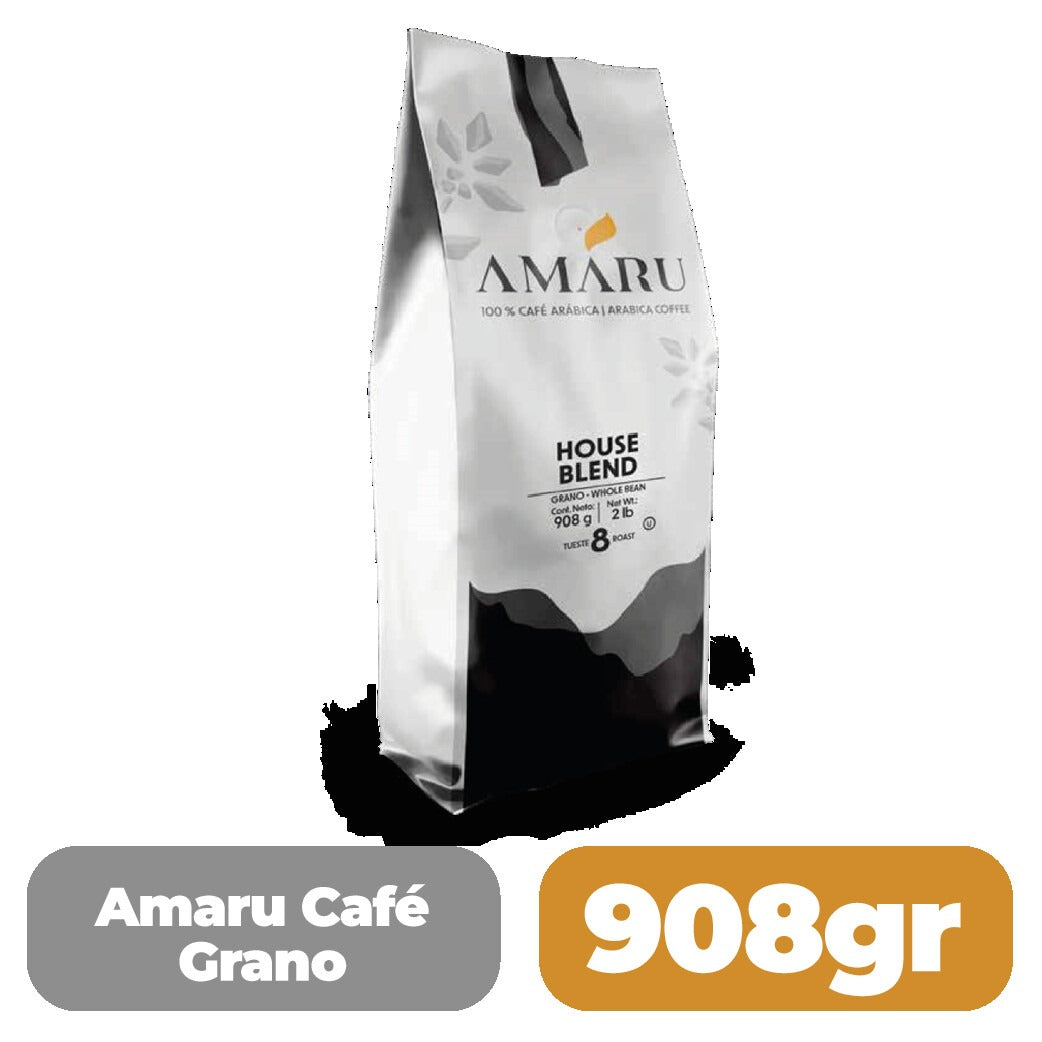 Café Amaru en Grano 908 gramos