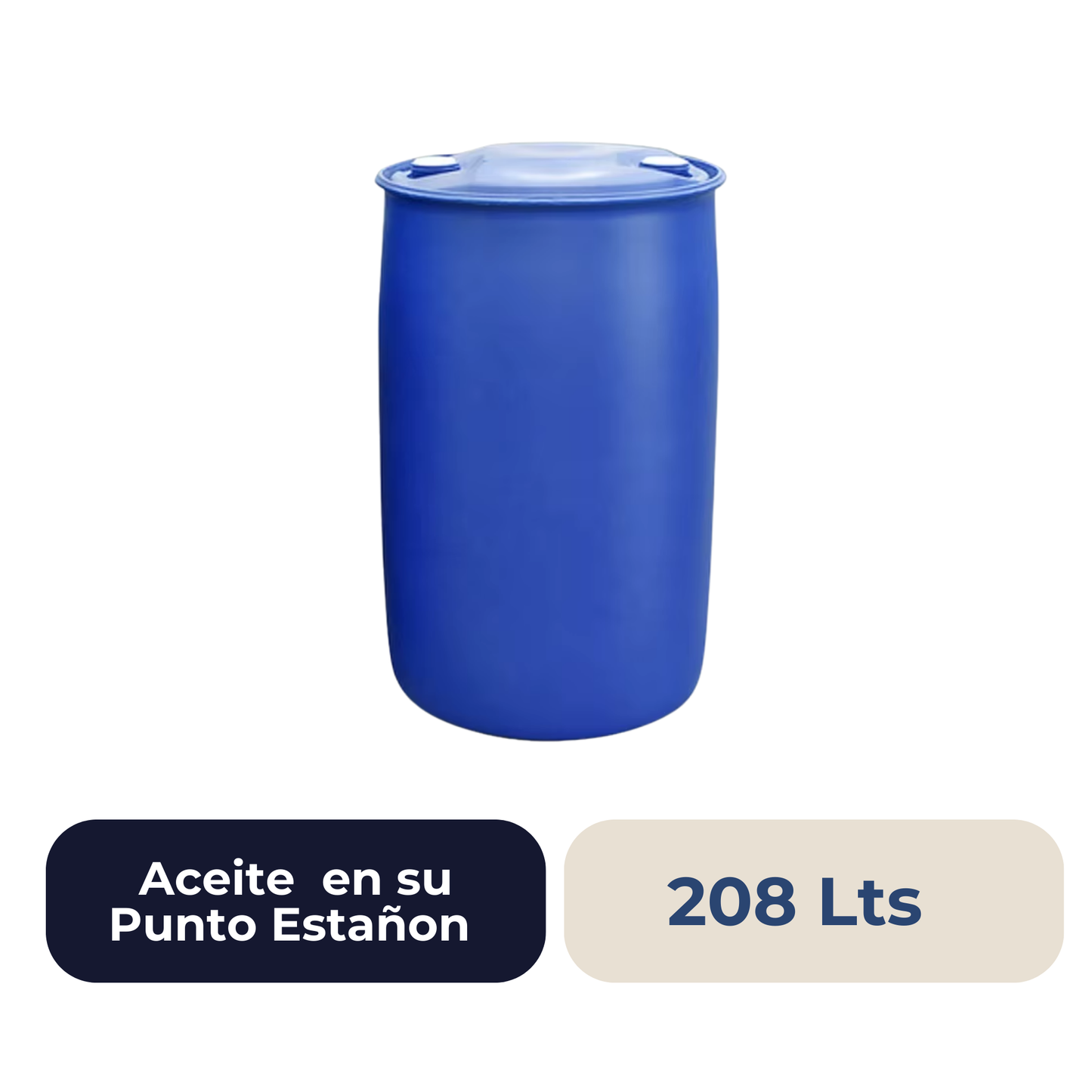 Aceite en su Punto Estañon 208 litros