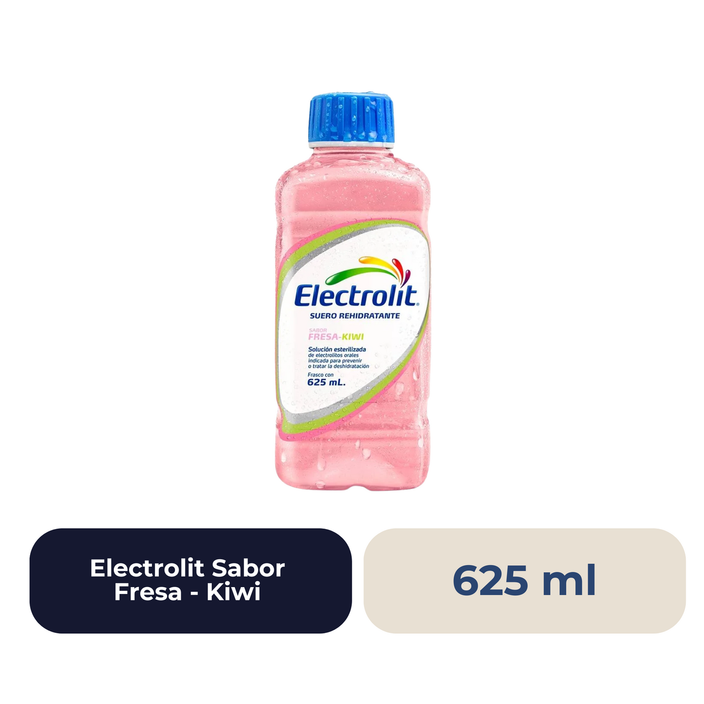 Electrolit Sabor Fresa - Kiwi 625 ml