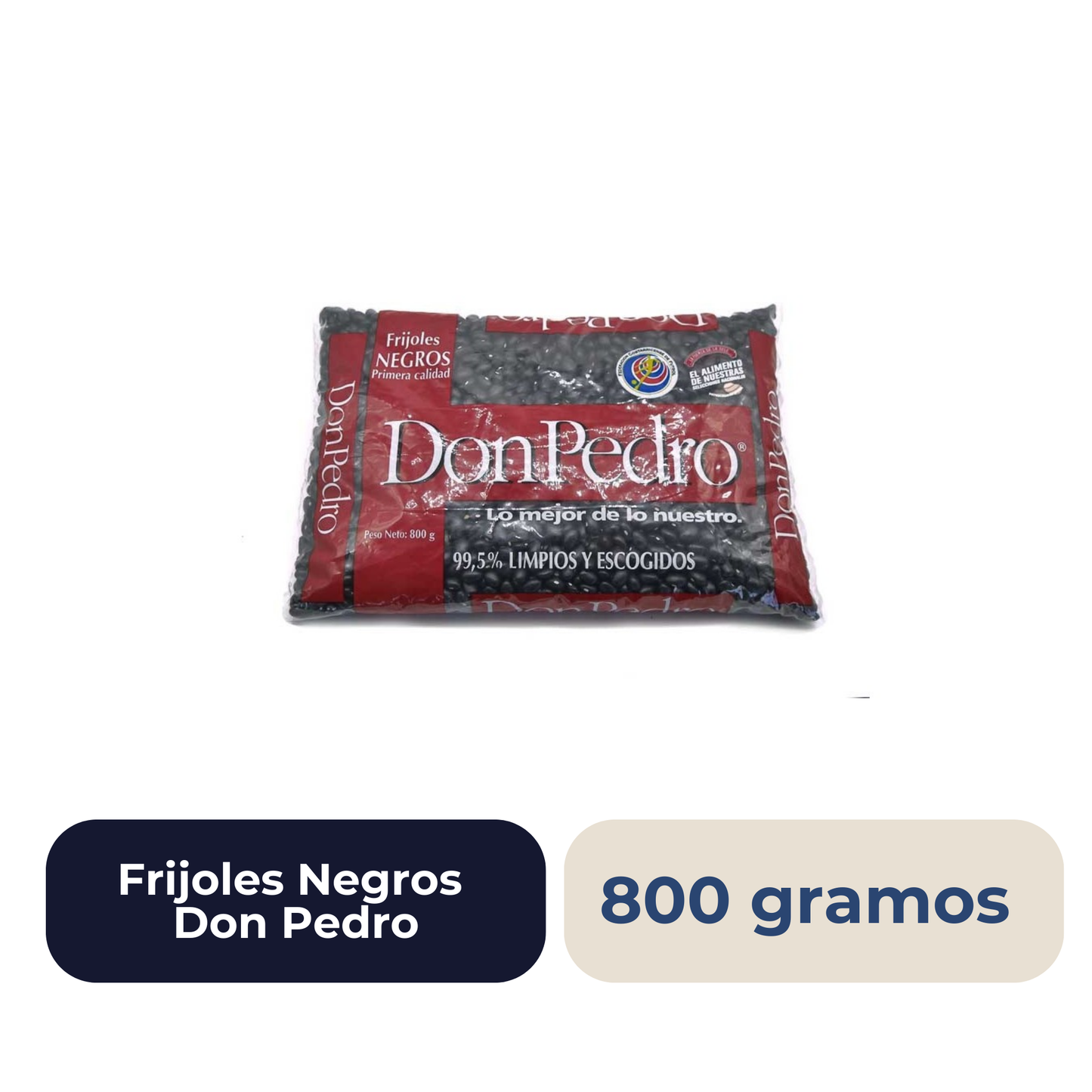 Frijoles Negros Don Pedro 800 gramos
