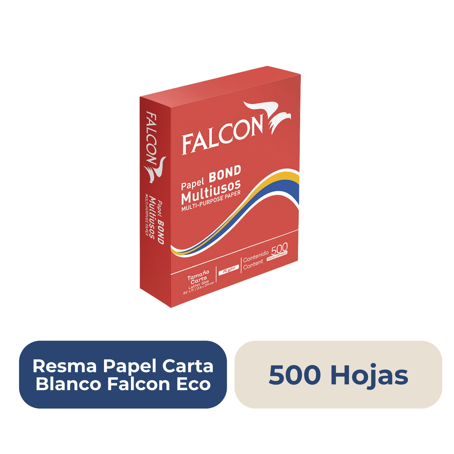 Resma de Papel Tamaño Carta