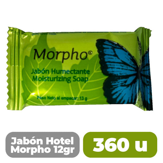 Jabón Morpho 360 unidades de 12 g c/u