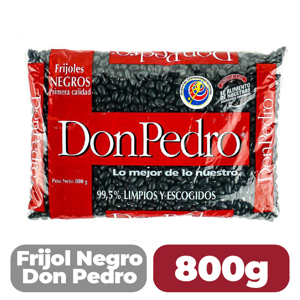 Frijol Don Pedro Negro 800 grs