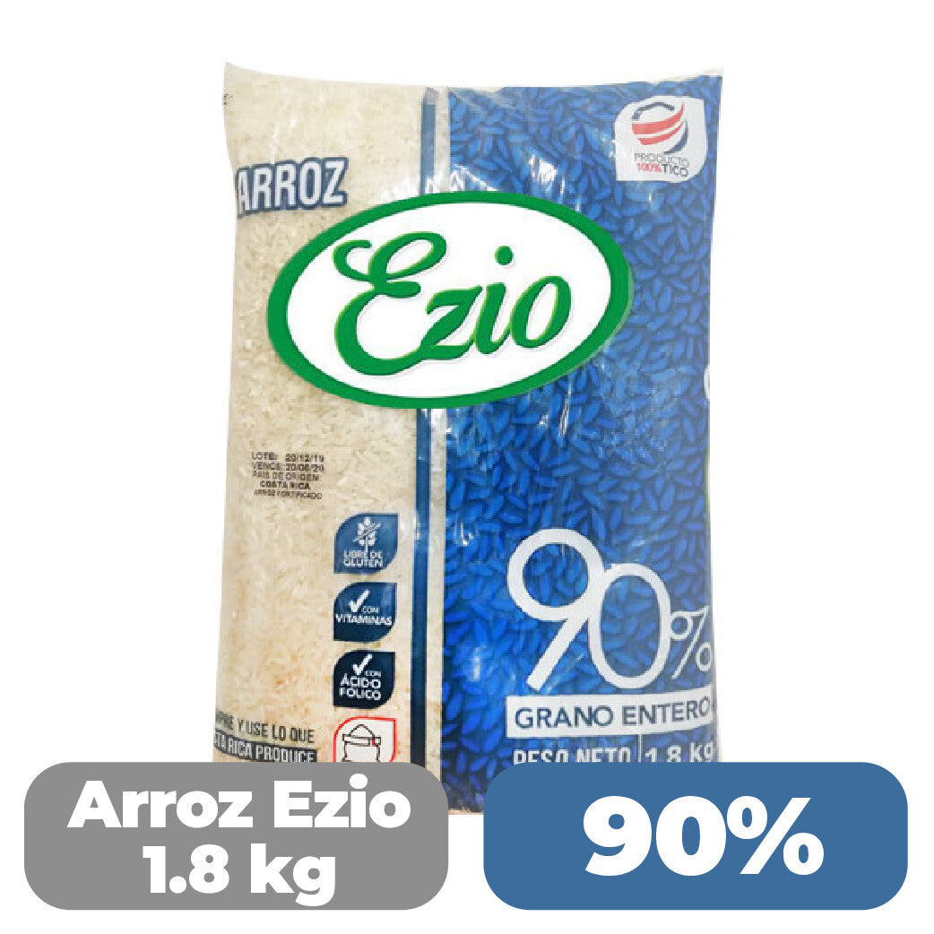 Arroz EZIO 90% 1.8 Kg