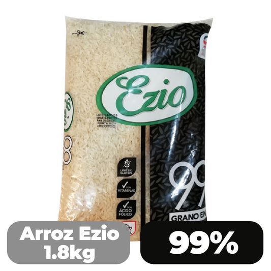 Arroz EZIO 99% 1.8 Kg