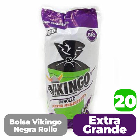 Bolsa Vikingo Rollo Extra Grande 20 Uds