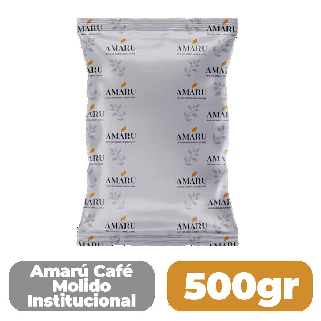 Café AMARU Molido Institucional 500 grs