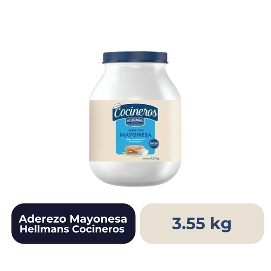 Aderezo Mayonesa Hellmans Cocineros 3.55 kg