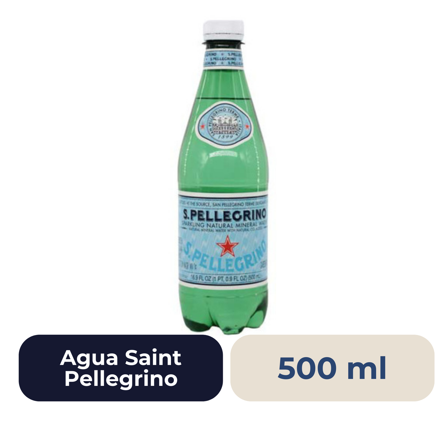 Agua Gasificada San Pellegrino 500 ml