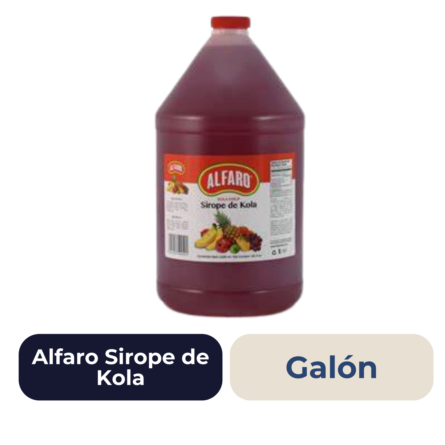 Sirope Kola Alfaro Galón