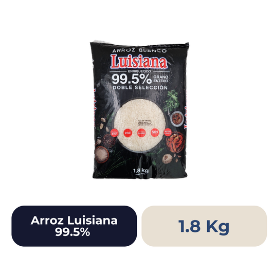 Arroz Luisiana 99.5% 1.8 Kg