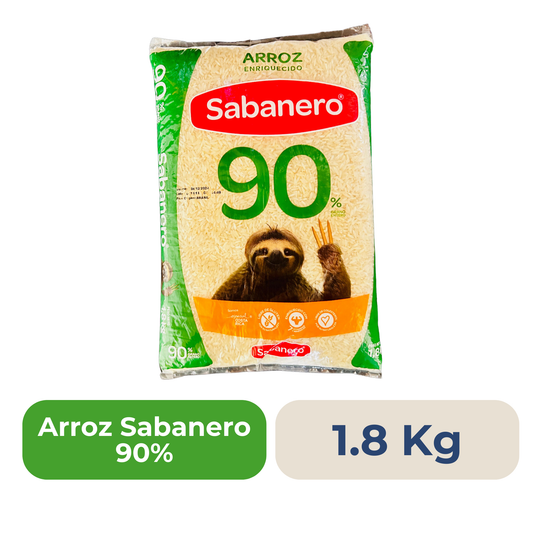 Arroz Sabanero 90% 1.8 Kg