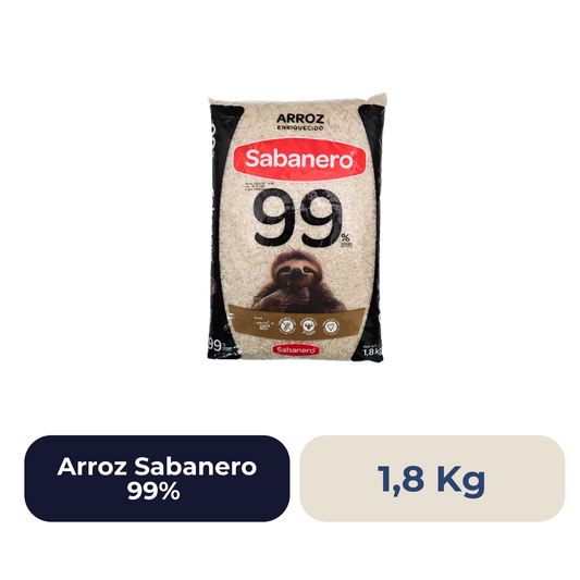 Arroz Sabanero 99% (Buscar gramaje)