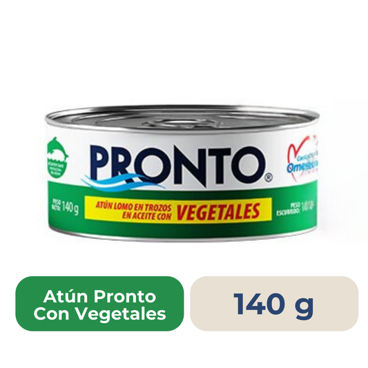 Atún Pronto con Vegetales 140 grs