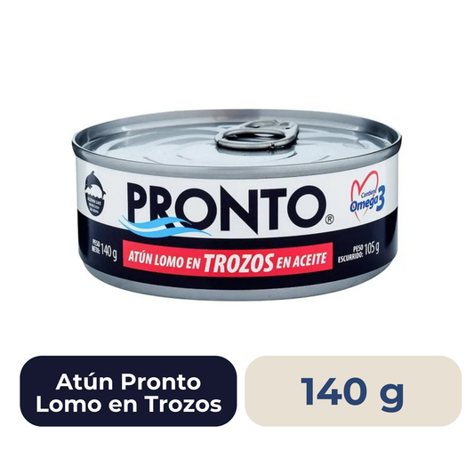 Atún Pronto Lomo en Trozos 140 g