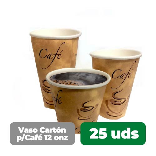 Belen Cardboard Cup 12 oz 25 Units