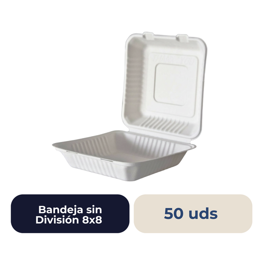 Bandeja sin División 8x8 50 unidades