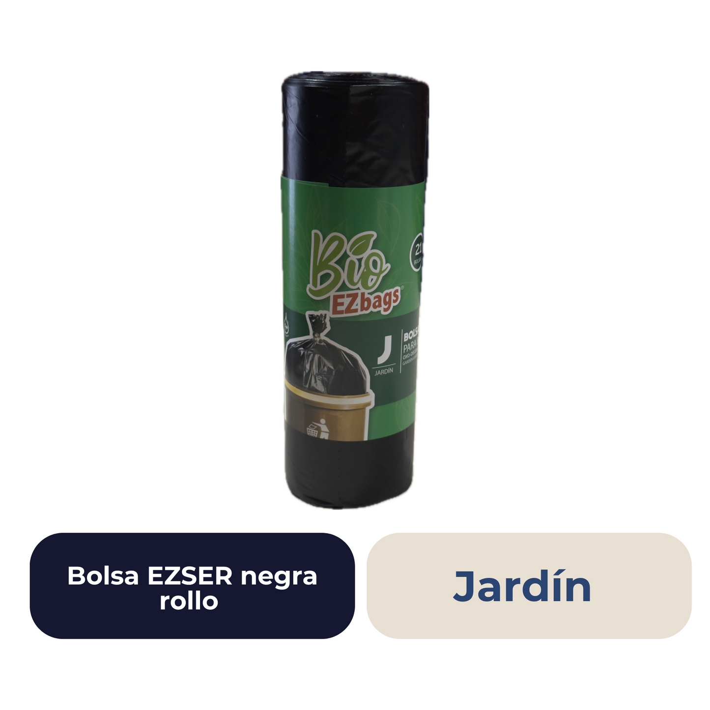 Bolsa Negra EZSERV Rollo Jardín