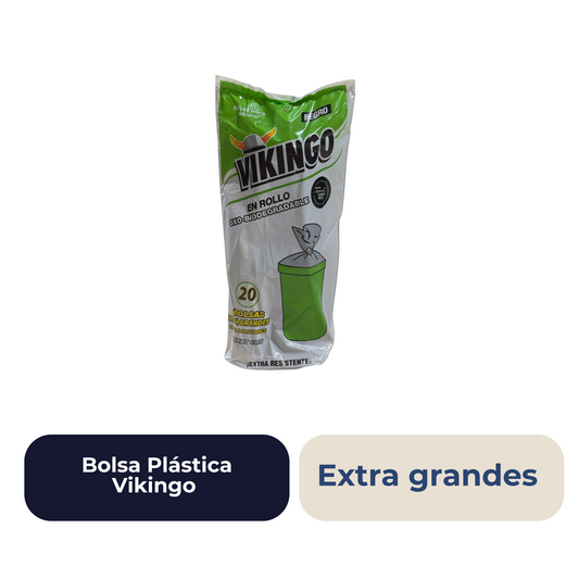 Bolsa Plástica Vikingo Extra Grandes