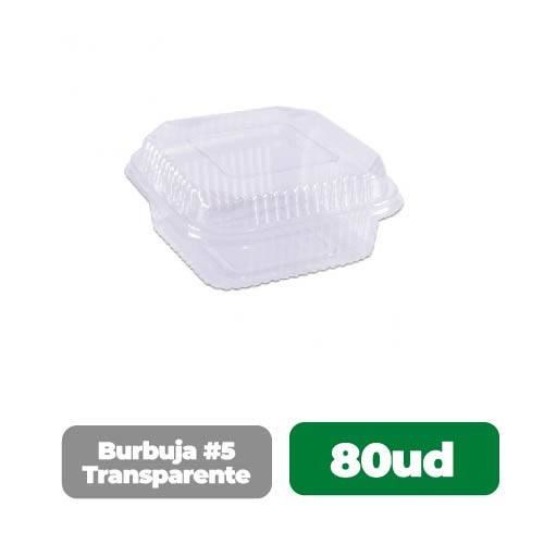 Burbuja Transparente #5 80 Uds