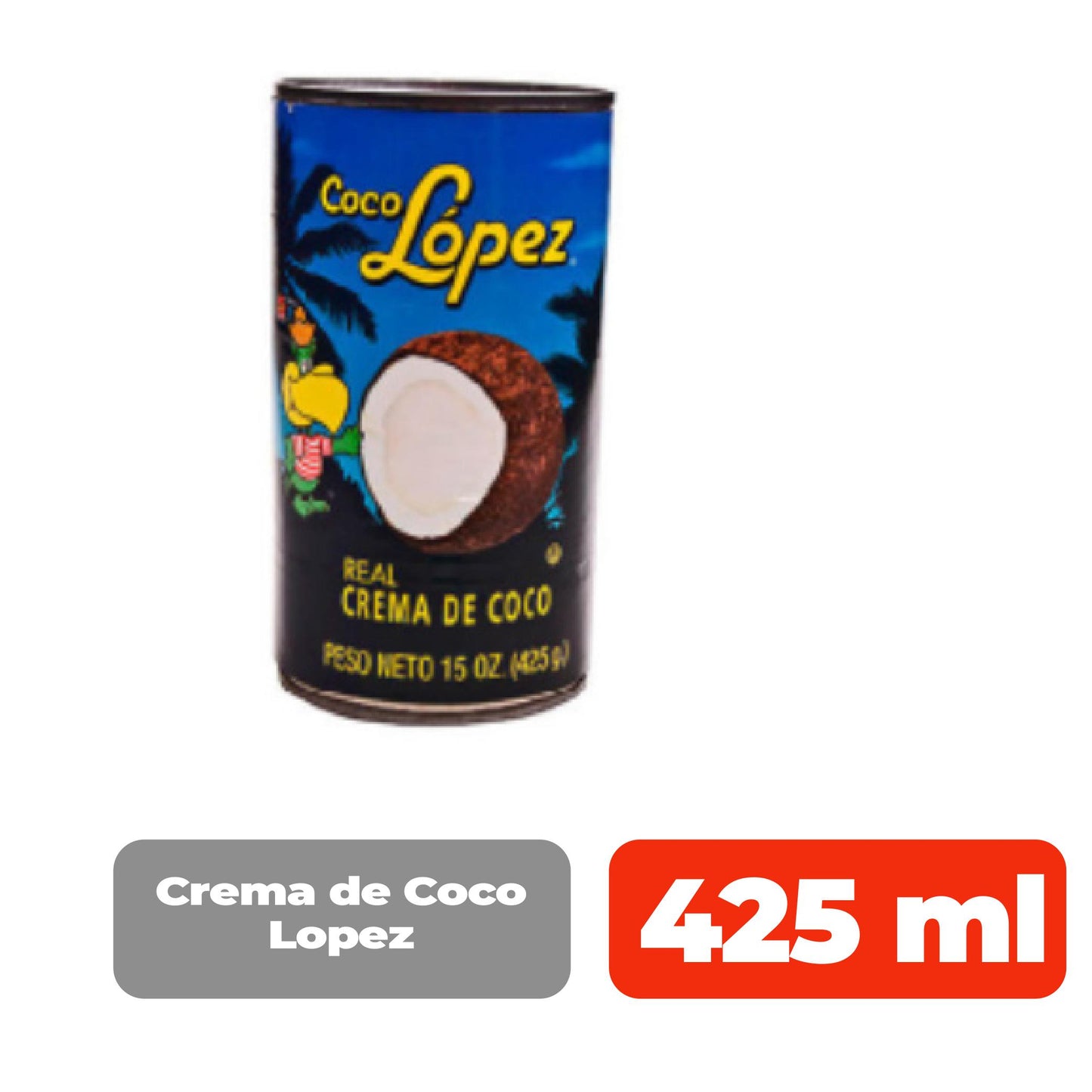 Crema Coco Lopez 425 grs