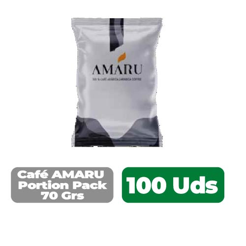 Café AMARU Portion Pack 100 Unidades de 70 grs