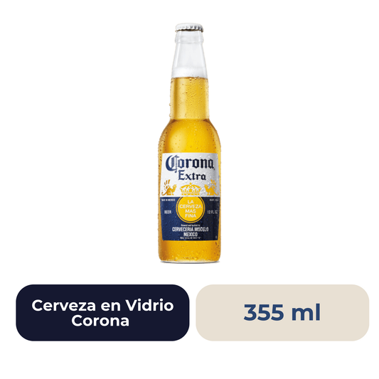 Cerveza en Vidrio Corona 355 ml