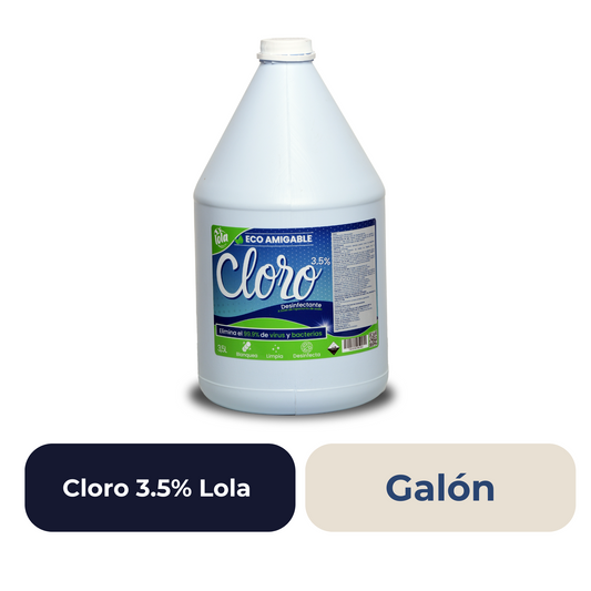 Cloro 3.5% Lola Galón
