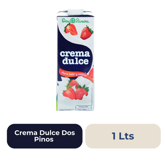 Crema Dulce Dos Pinos 1 litro