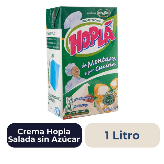 Crema Hopla Salada Sin Azúcar 1 L