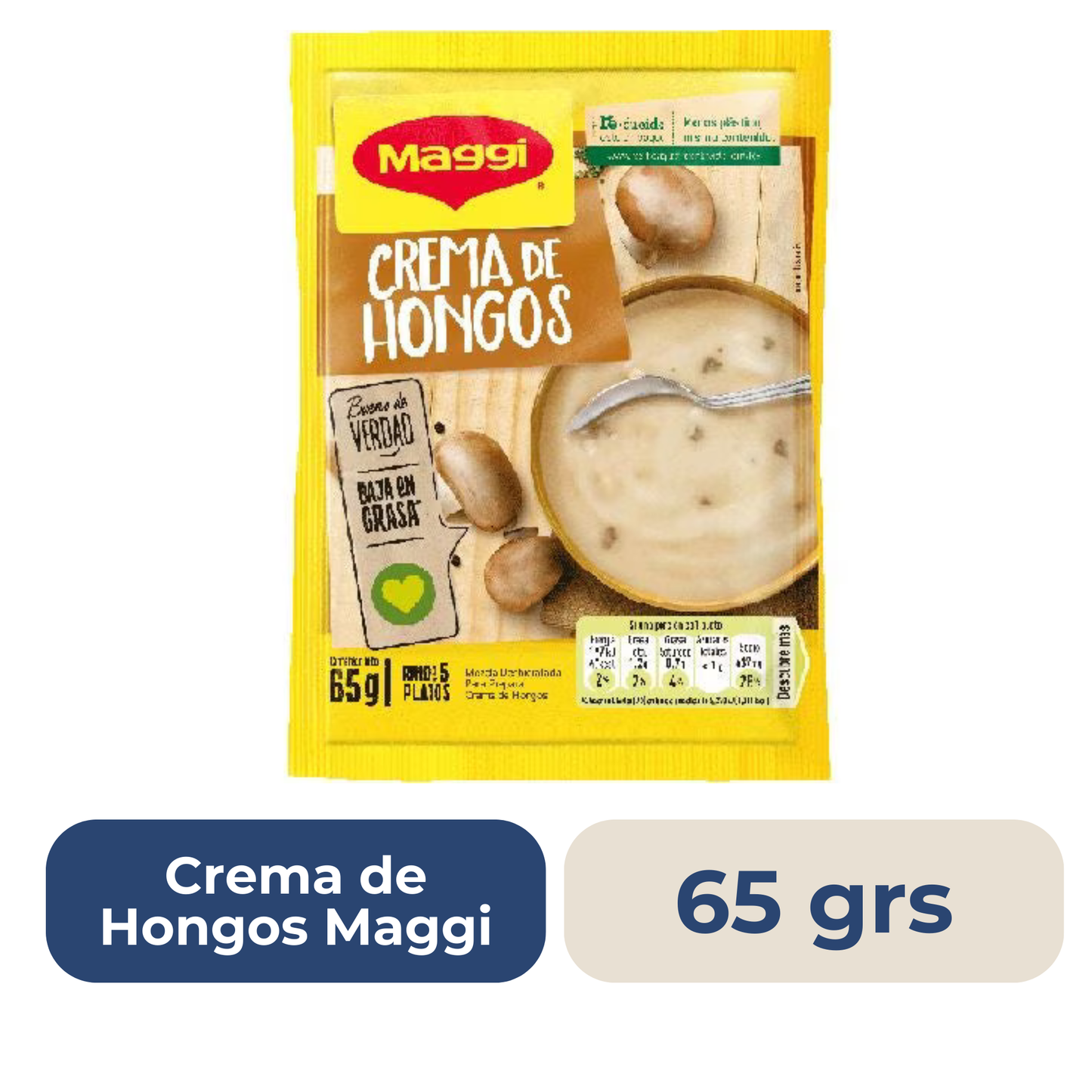 Crema de Hongos Maggi