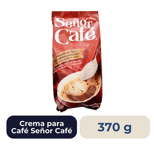 Crema para Café Señor Café 370 grs