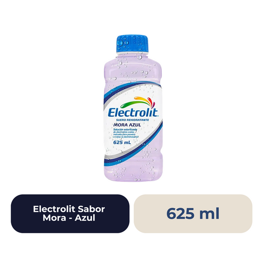 Electrolit Sabor Mora - Azul 625 ml