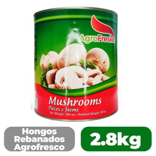 Hongos Agrofresko Rebanados 2.8 Kg