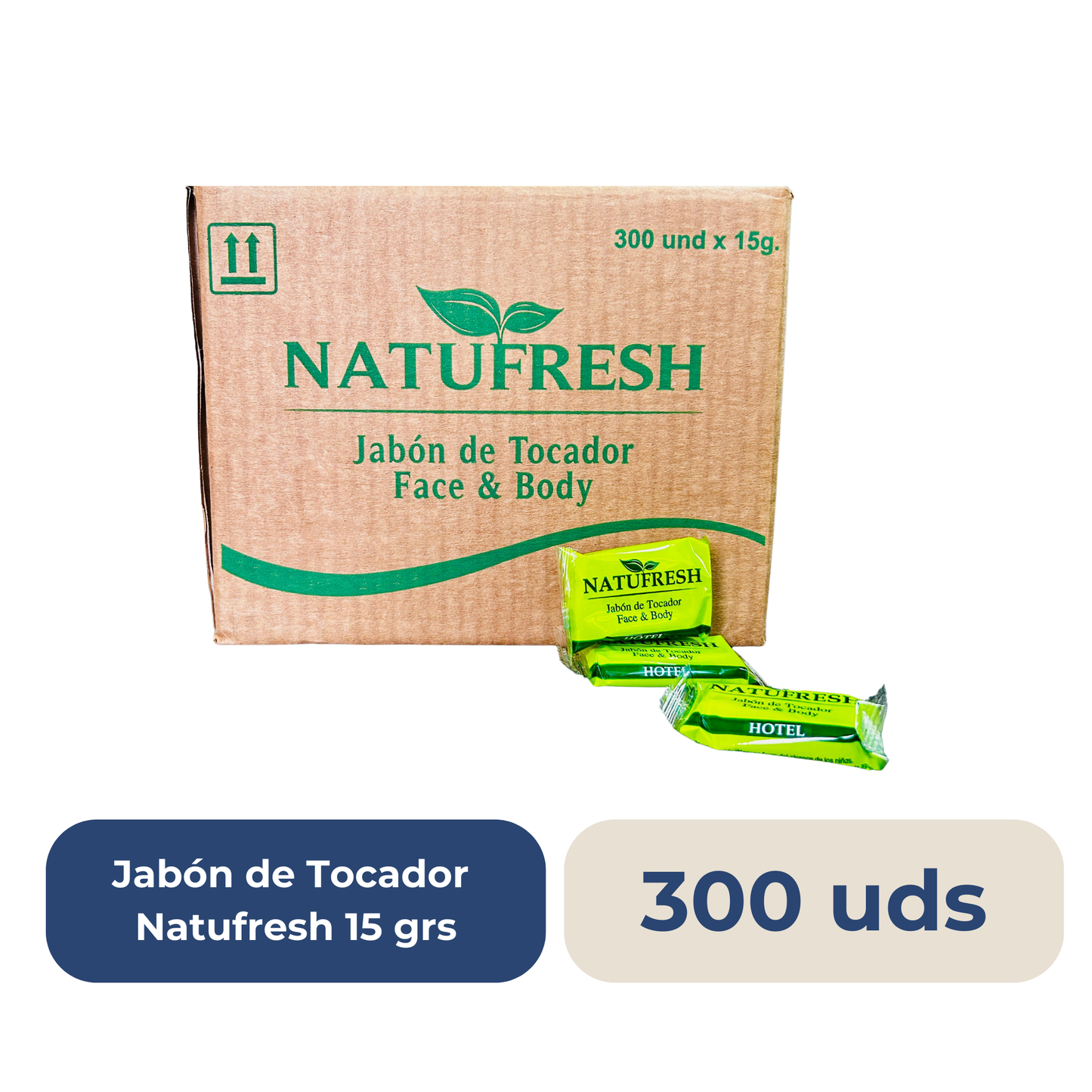 NatuFresh Hotel Soap 15 Grs