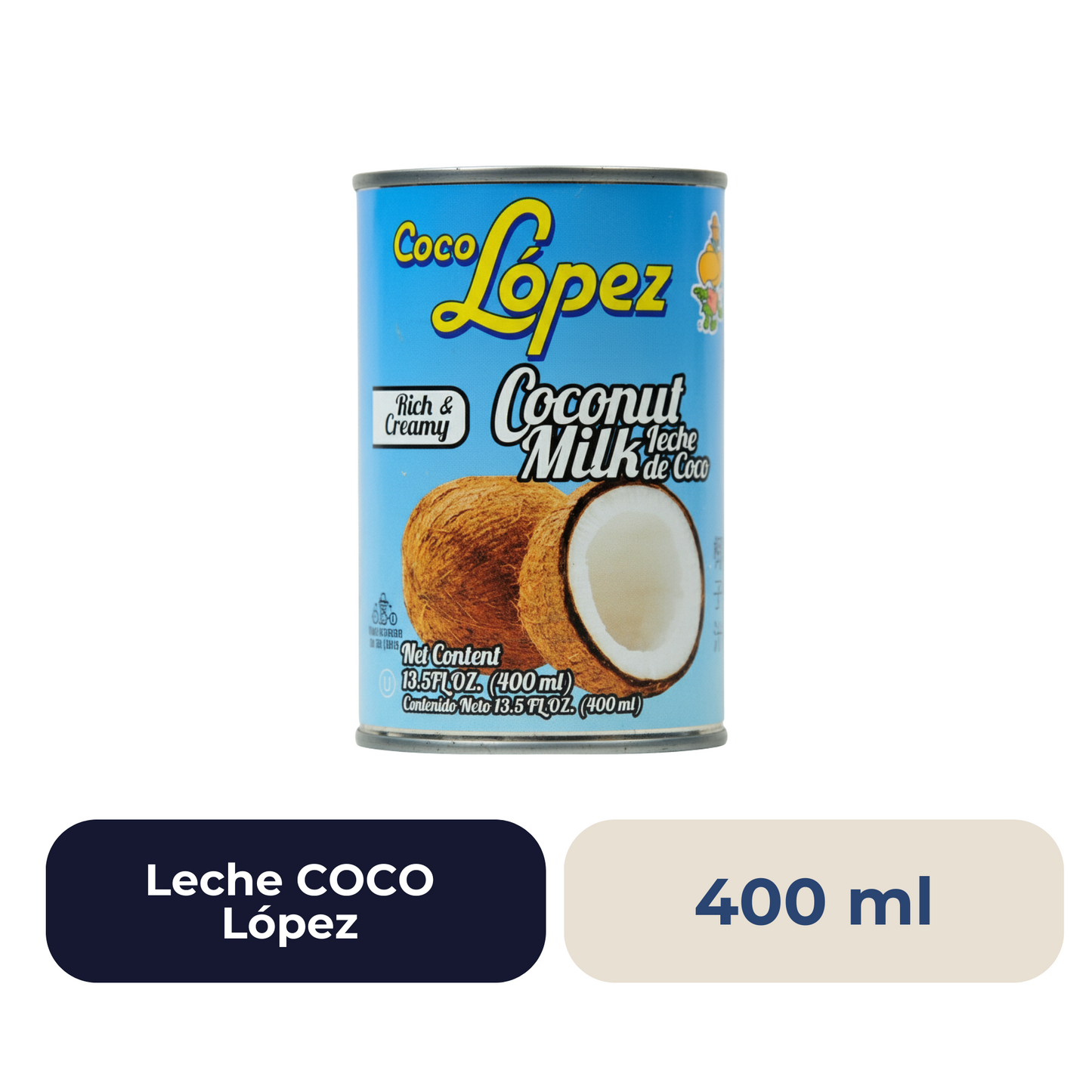 Leche COCO López 400ml