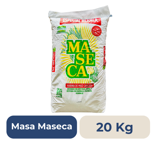 Masa Maseca Blanca Saco 20 Kg