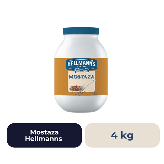 Mostaza Hellmanns 4 kg