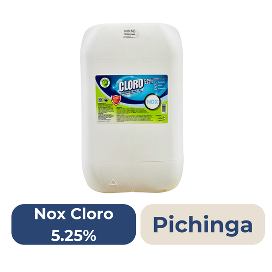 NOX Cloro 5.25% Pichinga 19 Litros