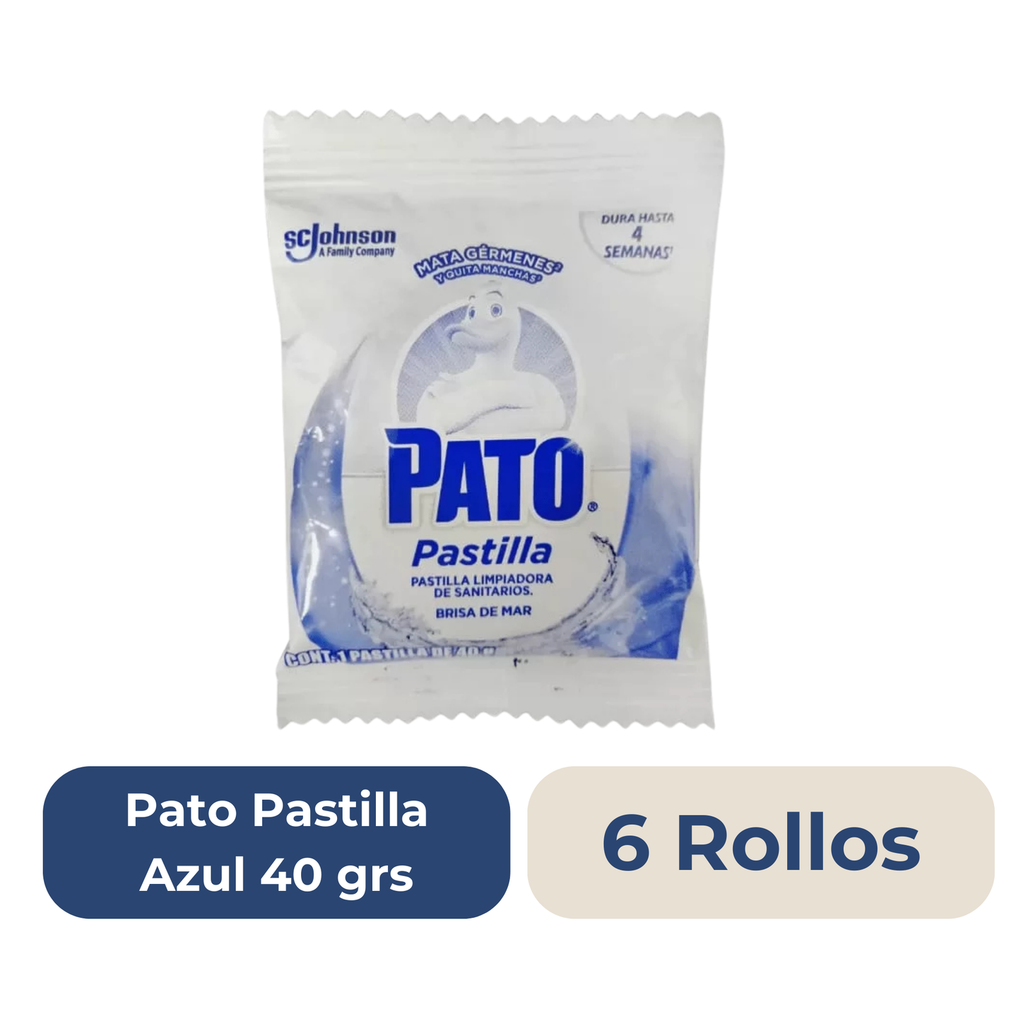 Pastilla Redonda Pato Aroma 40 Grs