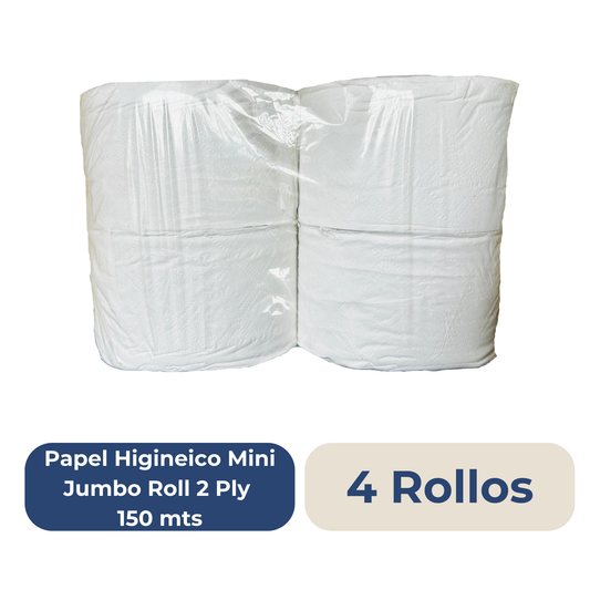 Papel Higiénico Mini Jumbo Roll Scott 2 Ply 150 Metros