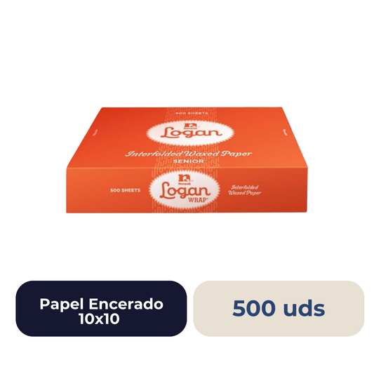 Papel Encerado 10x10 500 unidades