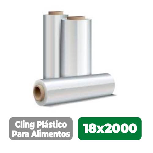 Plástico Adhesivo  Plastic Cling 18X2000