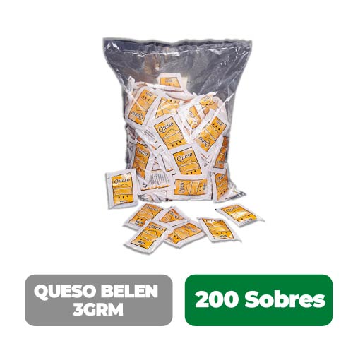 Queso Belen 200 Sobres 3 grs