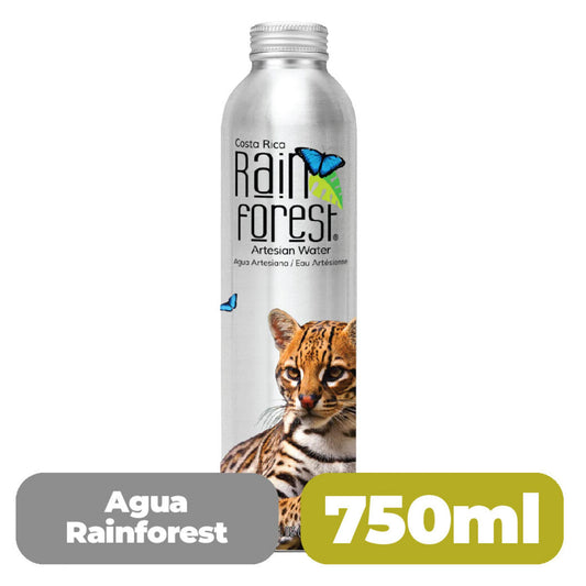 Agua Rain Forest Aluminio 750 ml