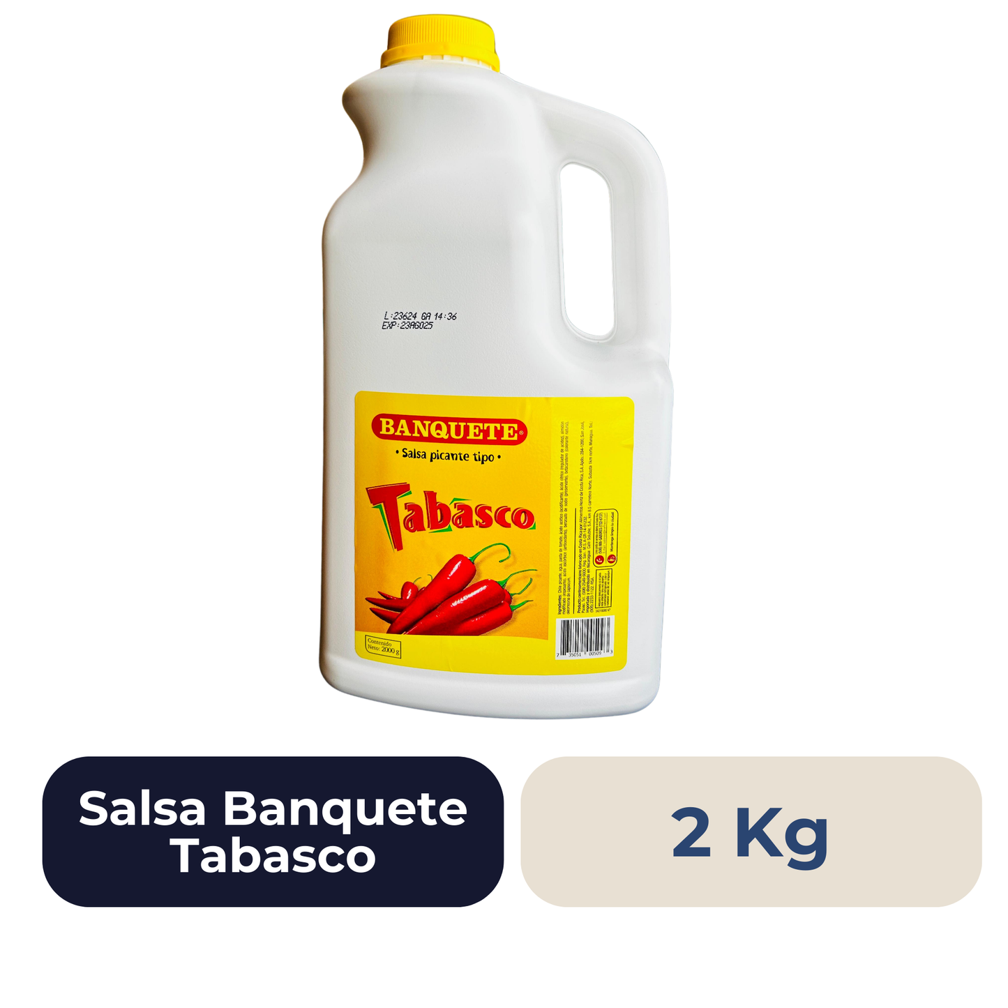 Tabasco Banquete 1/2 Galón