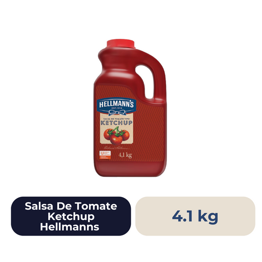 Salsa De Tomate Ketchup Hellmanns 4.1 kg