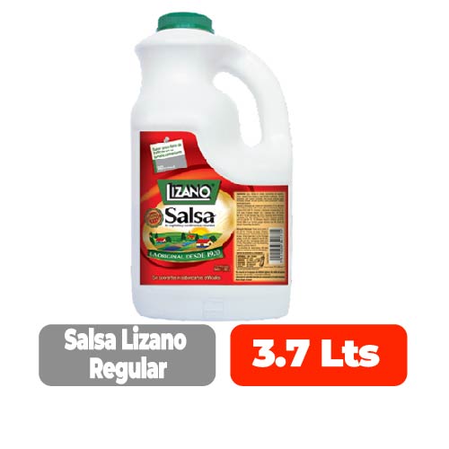 Salsa Lizano Regular 3,7 Lts